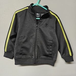 STARTER Black Boys Athletic Zip-up Sweatshirt 24 Month